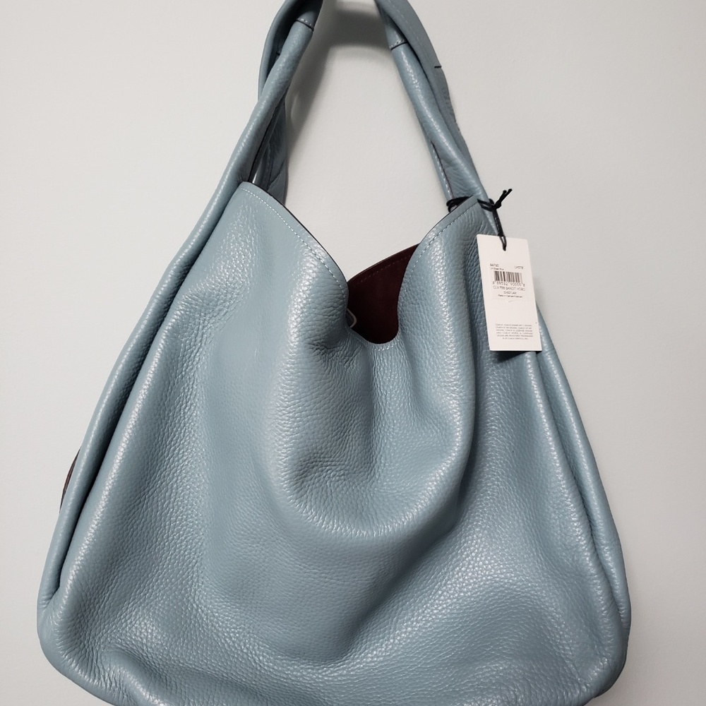 NEW w Tag - COACH 1941 "Bandit" Hobo 39 Steel Blue